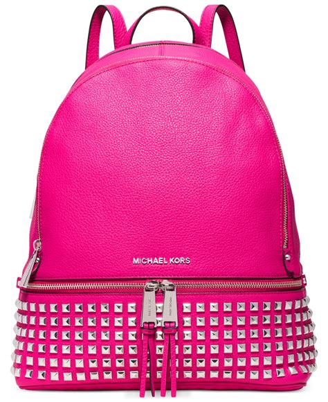 michael kors rhea backpack|michael kors rhea large backpack.